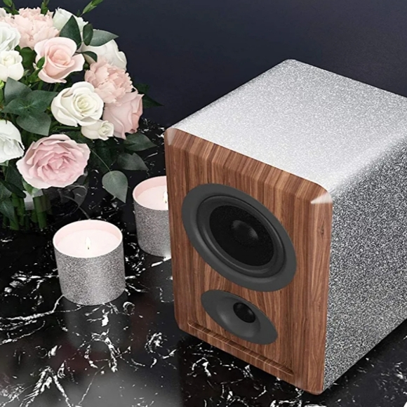 Silver Glitter Peel and Stick Wallpaper - Picture 6 of 7